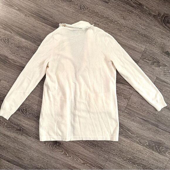 Repeat Cashmere 100% cashmere open fringe cardigan - Picture 8 of 9